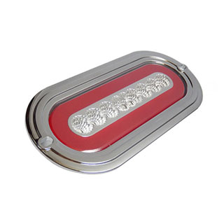 GF-6638-2C 6 inch oval led truck trailer tail lights 